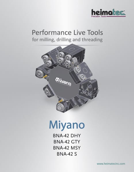 Heimatec live tooling is now available in stock for all the popular models in the Nakamura, Hyundai and Miyano lines.  
