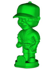 "Bobby Boy" Computer Scan from Exact Metrology