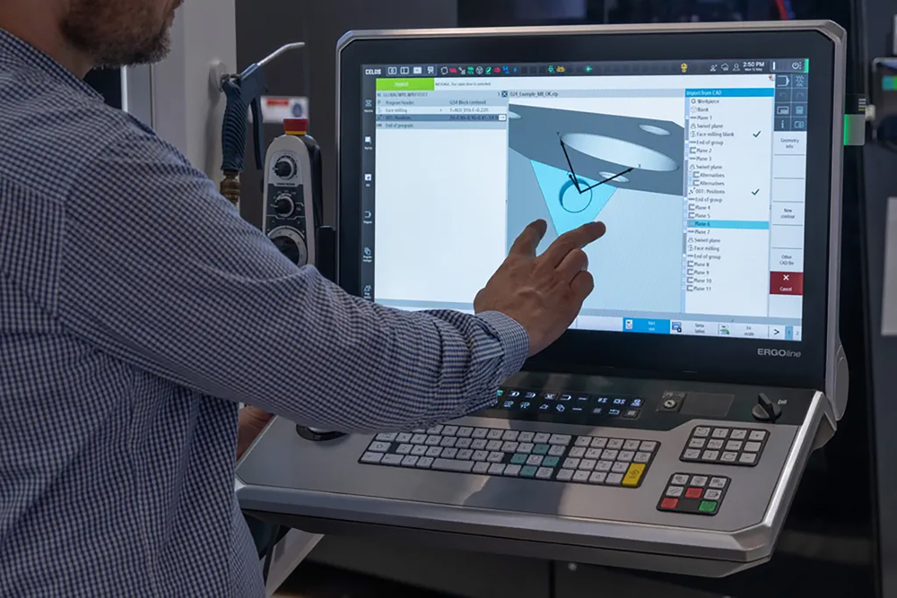 With Optimize MyProgramming /3D-Scanner, users can create and optimize programs right on the controller.